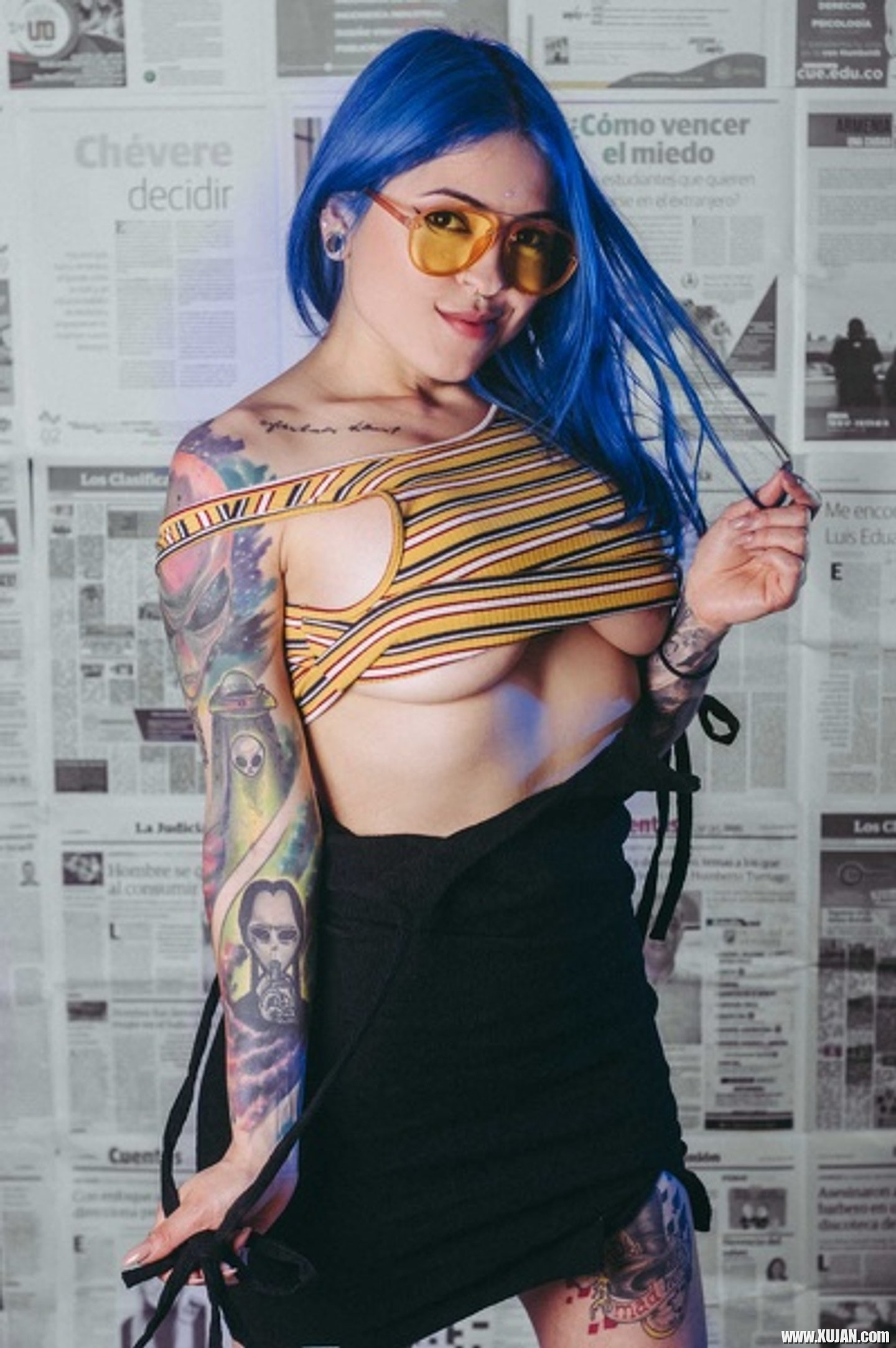Alice Simpson reveals beautiful inked Skin for you - Photo #3448302