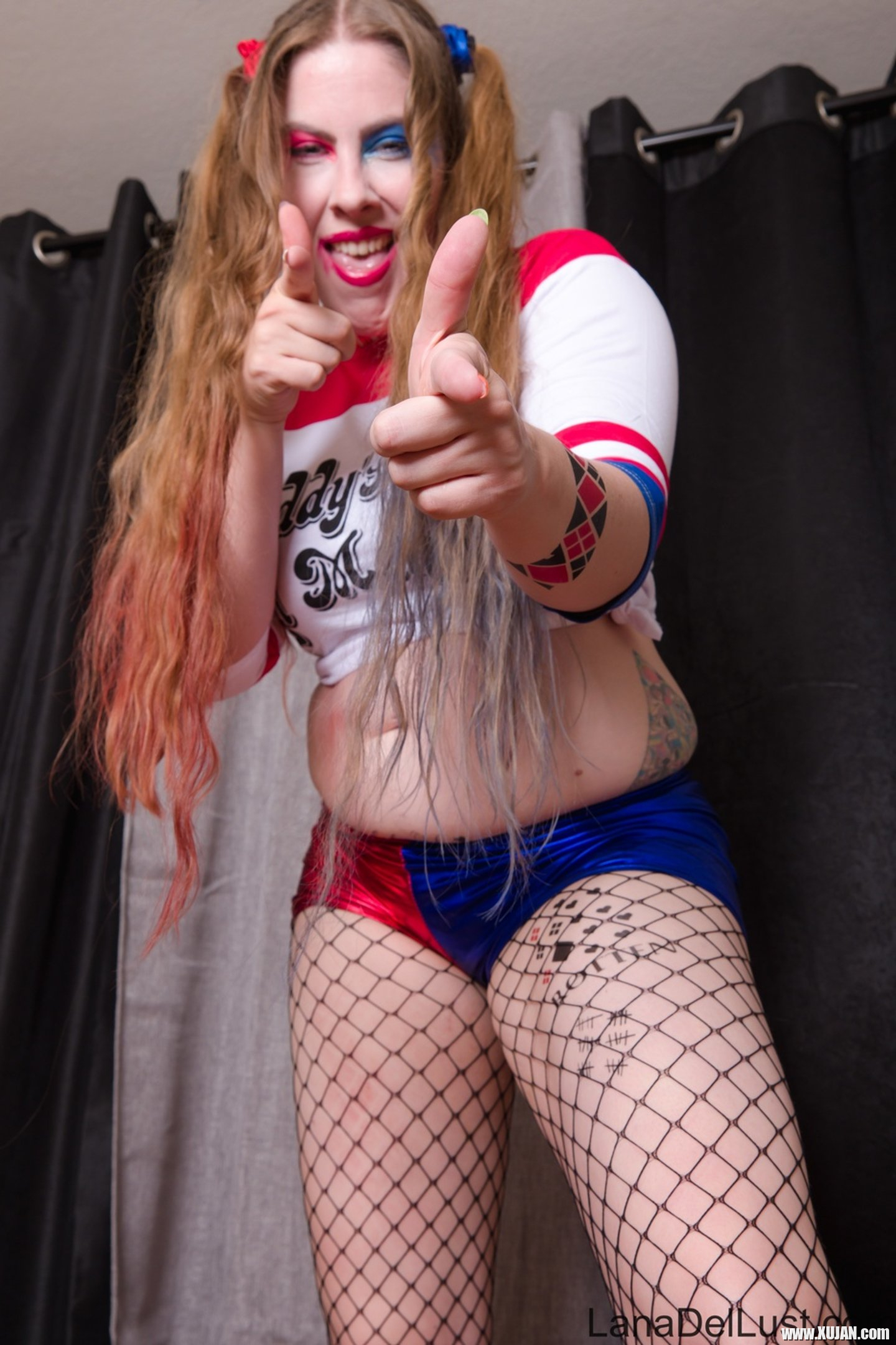 Lana Del Lust loves posing dressed as a sexy Harley Quinn - Photo #3448804