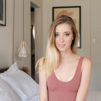 Young Haley Reed stuffs her fresh Twat with a Dick