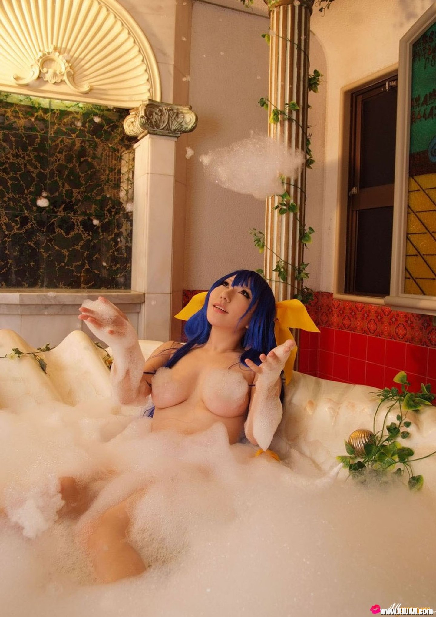 Asian cosplay model Ayaka loves to tease in her sexy hentai anime attire - Photo #3453982