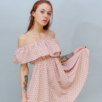 Cute redhead babe Red Madness puts her slim body on display