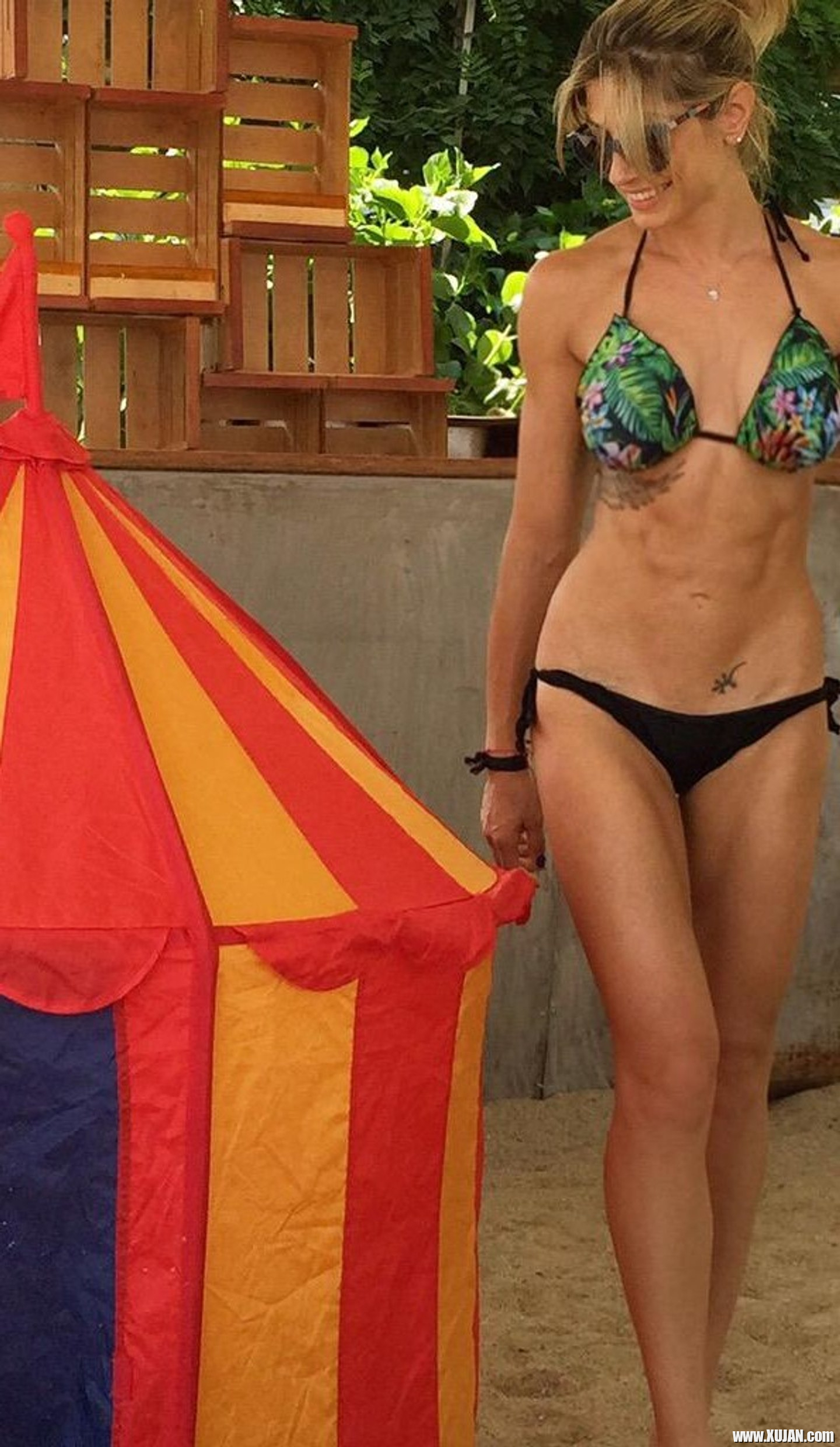 Maddalena Corvaglia out and about in her bikinis - Photo #3456935