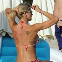 Maddalena Corvaglia out and about in her bikinis