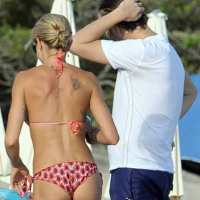 Maddalena Corvaglia out and about in her bikinis