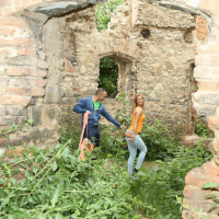 Chrissy Fox and her Boyfriend fucking outdoors