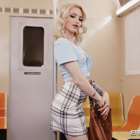 Hot Lola Fae fucks random stranger in a metro