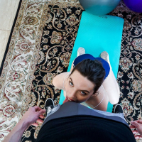 Guy with a fat dick drops his pants to fuck cock hungry slut Fiona Frost
