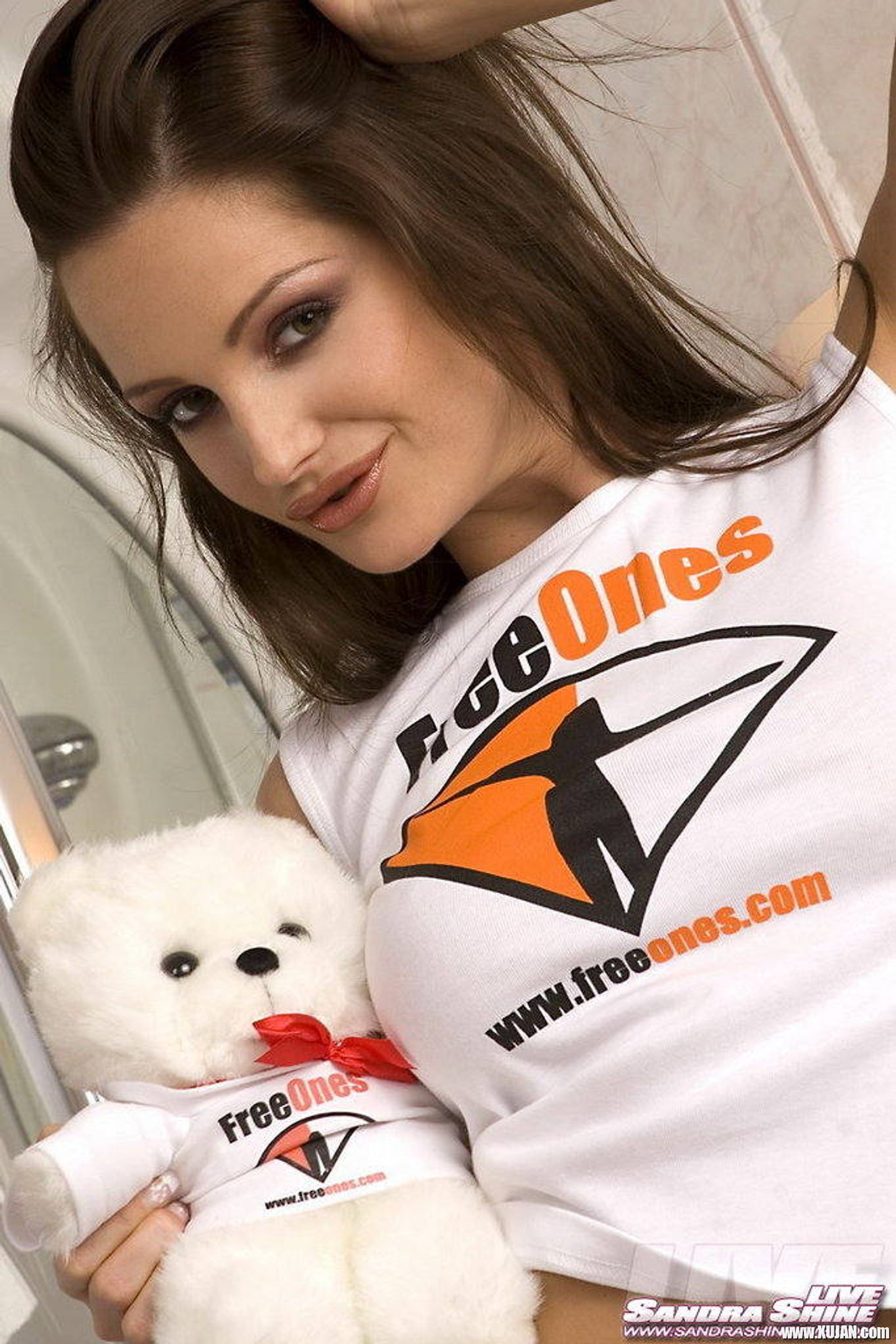 Sandra Shine Posing in Freeones TShirt - Photo #3463009