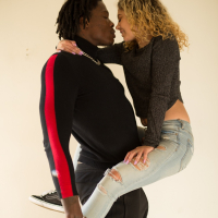 Allie Addison gets screwed by muscled black dude