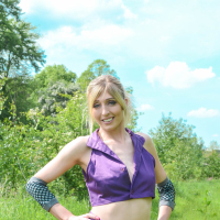 Blonde Jessica Jensen gets penetrated outdoors