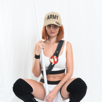 Jeny Smith wears Tight Clothes while she Poses