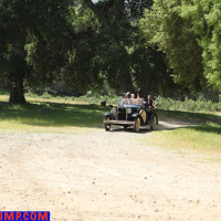 Lovely MILFs love driving in an old car by the lake