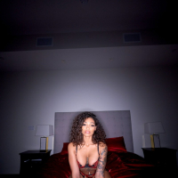 Curvy beauty Erotic Medusa is teasing in her sexy lingerie