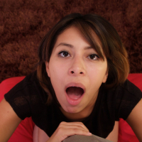 Horny slut Nicole Ferrera gets cum all over her pretty face