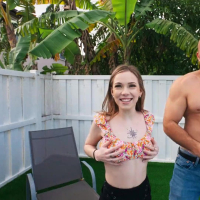 Tiny bitch Venus Vixen fucks with muscled JMac at Mofos Network