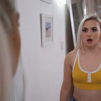 Aria Banks getting shagged by Abella Danger