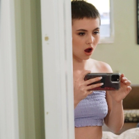 Aria Banks scissoring with horny Alice Visby
