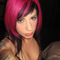 Sexy Joanna Angel strips in a bands Van