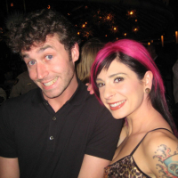 Sexy Joanna Angel strips in a bands Van