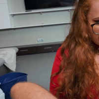Sneaky fat bitch Yola Flimes takes some deep pounding
