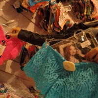 Nasty Blondie Fesser has Sex in the Dressing Room
