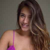 Eva Lovia teasing in some pink Panties and Bra