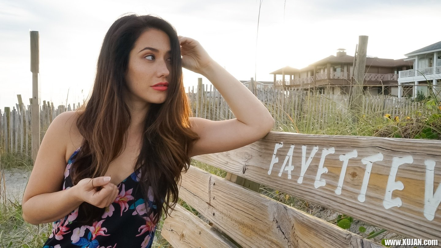 Stunning Eva Lovia posing in Bikini at the Beach - Photo #3486264