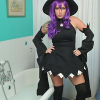 Pinkhaired Witch Yuffie Yulan rides on a fat Dick