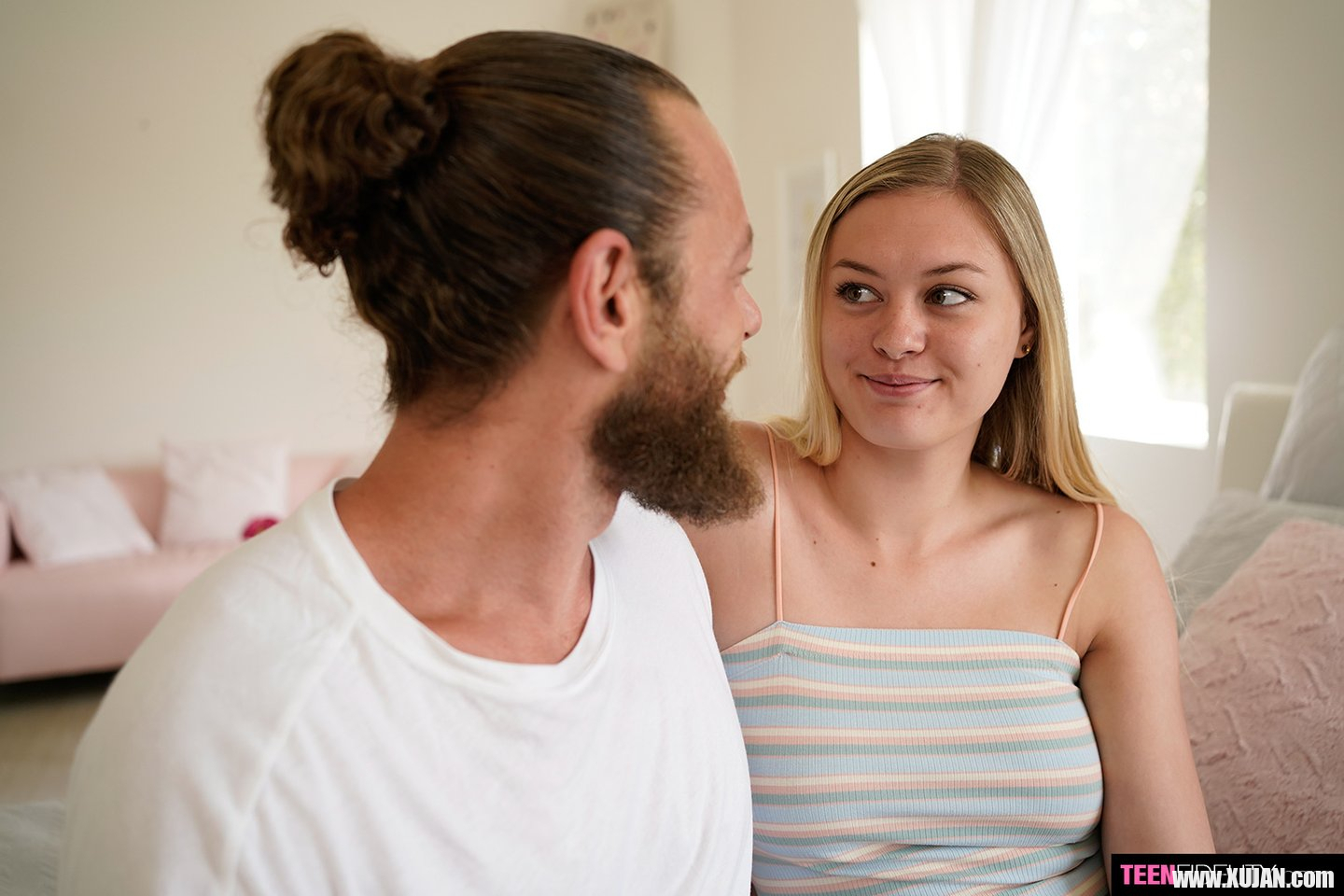 Young cock hungry beauty Amber Moore gets pumped with a big rod - Photo #3492764