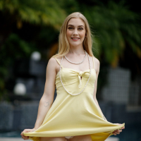 Emma Starletto bounces on a king size black dong