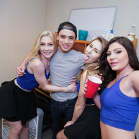 Emma Starletto Friends in fun Group Fucking