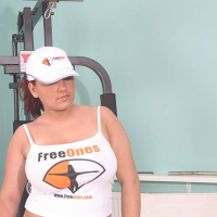 Babe Marysia TakTak at the Gym in a FreeOnes Outfit