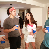 Ariella Ferrera hooks up with Aspen Ora for a fuck