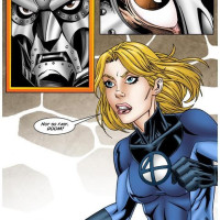 Only Invisible Woman can save the Fantastic Foursome from Dr. Doom!