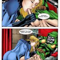 Only Invisible Woman can save the Fantastic Foursome from Dr. Doom!