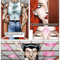 Wolverine and Jean Grey (When Scott Not See)