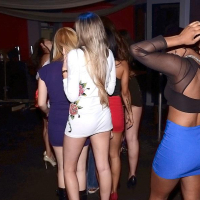 Pictures of hot club girls enjoying a steamy orgy in a night club