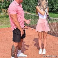 She Goes For Penis Instead of Tennis