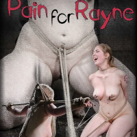 Electra Rayne busty long hair blonde is cross bound in rope