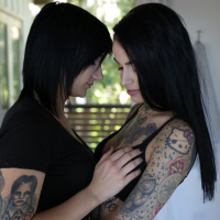Emo Nikki Hearts And Leigh Raven Love To Try A StrapOn
