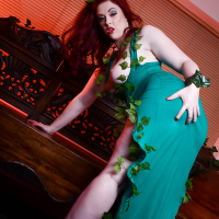 Redhead fetish model Jaye Rose has an erotic cosplay photo shoot