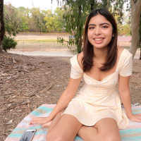 Hazel Heart swallows cock after a picnic date