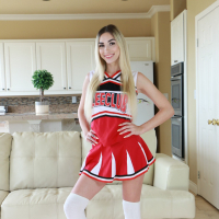 Cheerleader Delilah Day fucked by your cock in VR