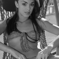 Paris Parker in Black and White