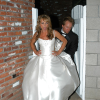 Milf bride Shayla LaVeaux is doing an amazing blowjob in a wedding dress