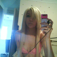 Pictures of a gorgeous blonde alternative gf taking pics of herself