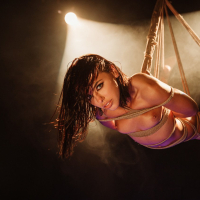 Adriana Chechik gets tied up and ropes and pumped with a big shaft