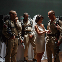 New army bride Veronica Avluv taking interracial gangbang on wedding night