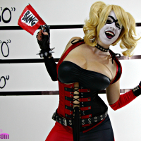 Kayla Kiss Dressed as Harley Quinn