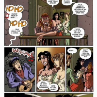 Porn anime comics of lady Lynn and jongleur